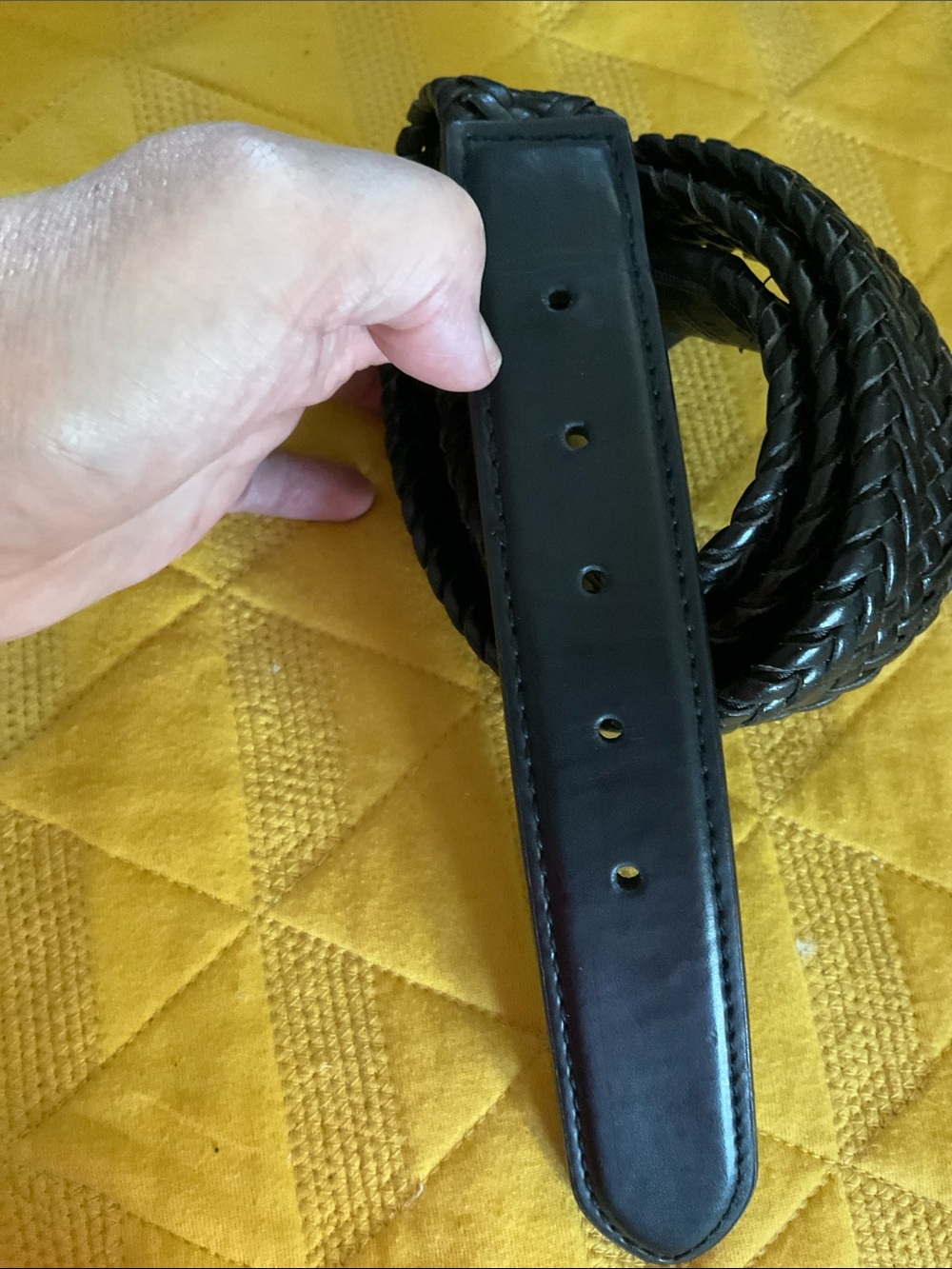 🔴Dickies black braided belt - Picture 2 of 4
